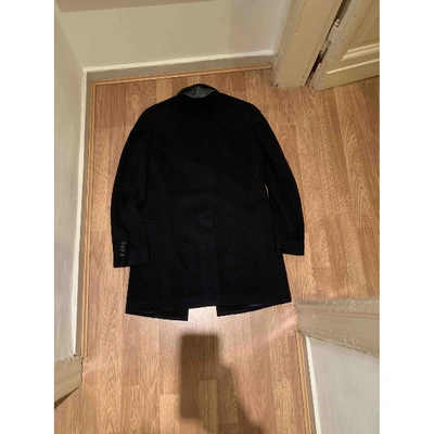 Pre-owned Etro Blue Cashmere Coat