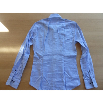 Pre-owned Pal Zileri Shirt In Blue