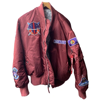 Pre-owned Daily Paper Red Jacket