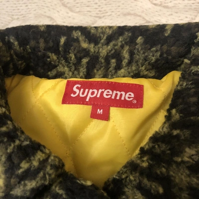 Pre-owned Supreme Jacket In Yellow