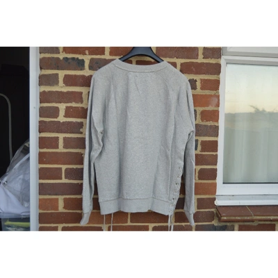 Pre-owned Faith Connexion Grey Cotton Knitwear & Sweatshirts