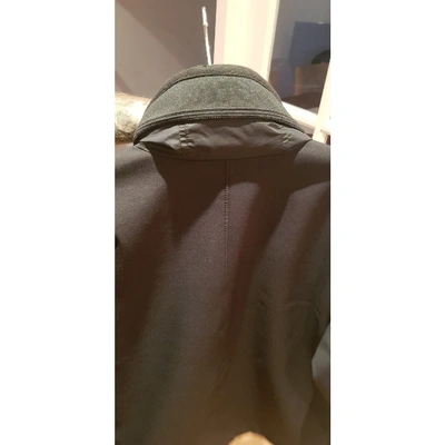 Pre-owned Stone Island Black Polyester Jackets