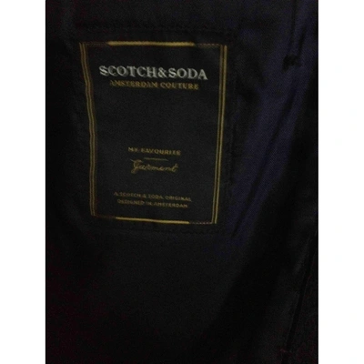Pre-owned Scotch & Soda Grey Wool Coat