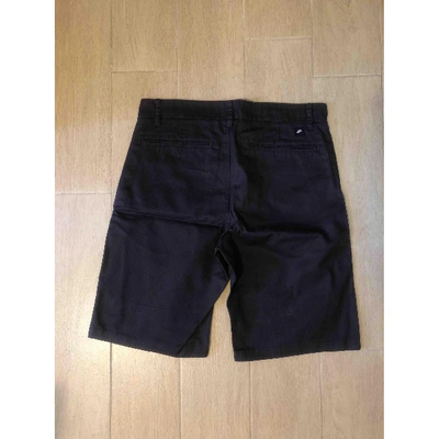Pre-owned Nike Burgundy Cotton Shorts