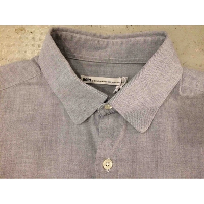 Pre-owned Hope Shirt In Grey