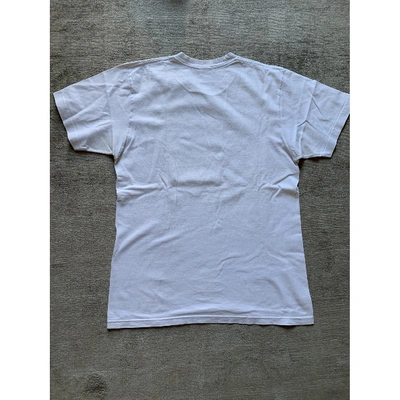 Pre-owned Supreme White Cotton T-shirt