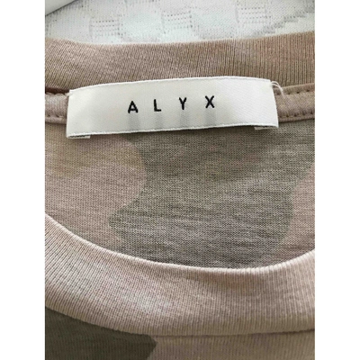 Pre-owned Alyx T-shirt In Green
