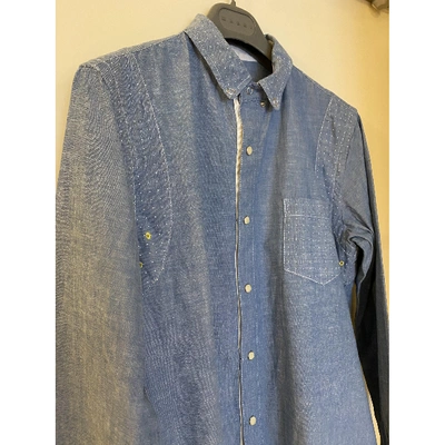 Pre-owned Sacai Shirt In Blue