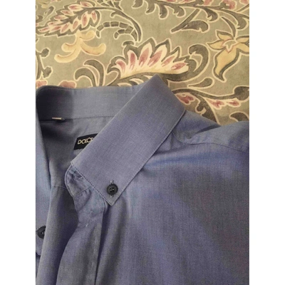 Pre-owned Dolce & Gabbana Shirt In Blue