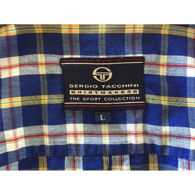 Pre-owned Sergio Tacchini Shirt In Blue