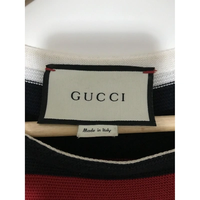 Pre-owned Gucci Pull In Red