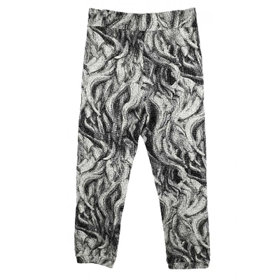 Pre-owned Christopher Kane Trousers In Grey