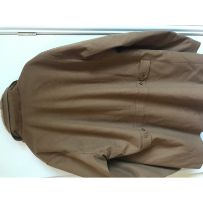 Pre-owned Loro Piana Brown Cashmere Coat