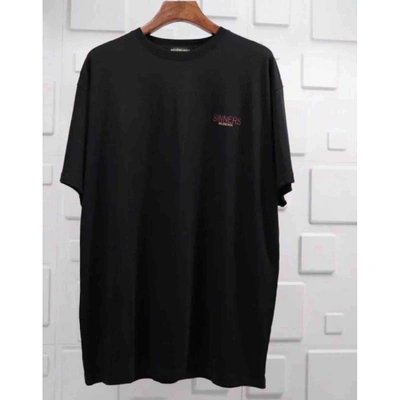 Pre-owned Balenciaga Black Cotton T-shirt