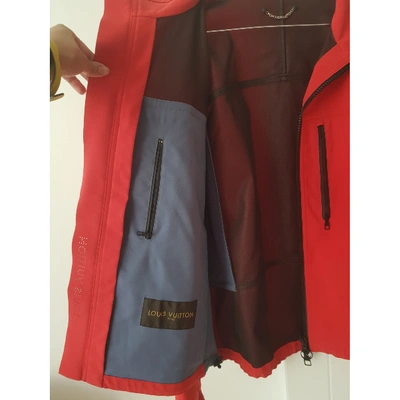 Pre-owned Louis Vuitton Jacket In Red
