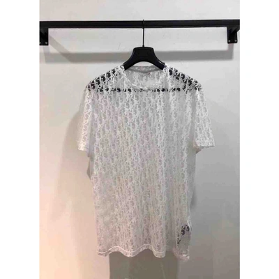 Pre-owned Dior White T-shirts | ModeSens