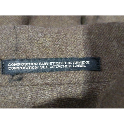 Pre-owned Yohji Yamamoto Wool Coat