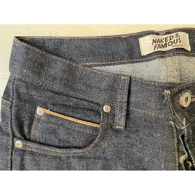 Pre-owned Naked & Famous Slim Jean In Blue