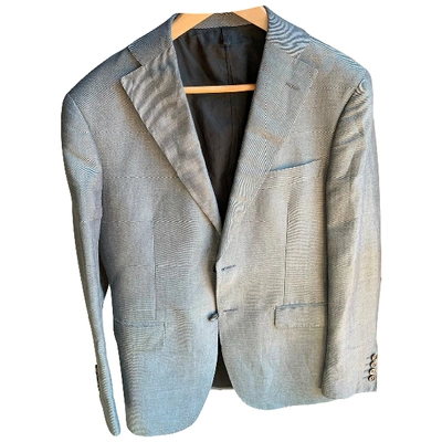 Pre-owned Tonello Grey Cotton Jacket