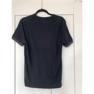 Pre-owned Gucci Black Cotton T-shirts