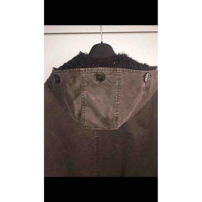 Pre-owned Dolce & Gabbana Brown Coat