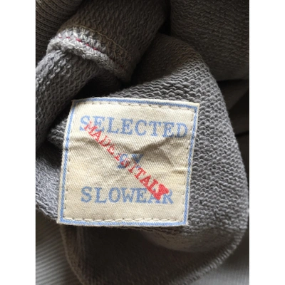 Pre-owned Slowear Grey Cotton Knitwear & Sweatshirts