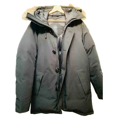 Pre-owned Canada Goose Black Coat