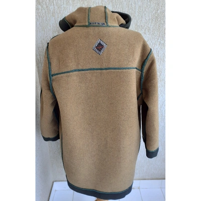 Pre-owned Emanuel Ungaro Green Wool Coat