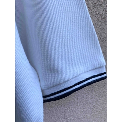 Pre-owned Fred Perry Polo Shirt In White