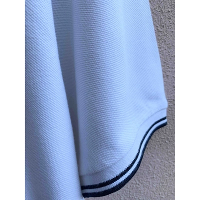 Pre-owned Fred Perry Polo Shirt In White