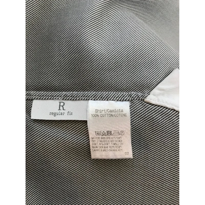 Pre-owned Ermenegildo Zegna Grey Cotton Shirts
