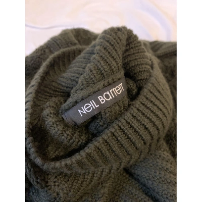 Pre-owned Neil Barrett Green Wool Knitwear & Sweatshirts