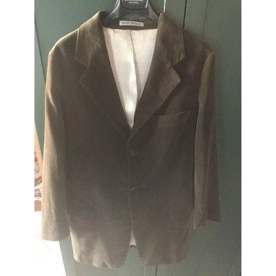 Pre-owned Vivienne Westwood Coat In Brown