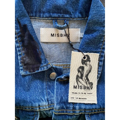 Pre-owned Misbhv Multicolour Denim - Jeans Jacket