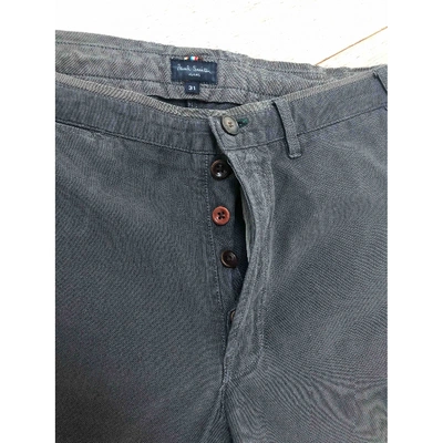 Pre-owned Paul Smith Straight Jeans In Grey