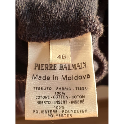 Pre-owned Pierre Balmain Sweatshirt In Blue