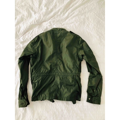 Pre-owned Add Jacket In Green