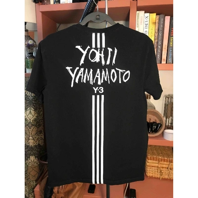 Pre-owned Yohji Yamamoto Black Cotton T-shirts