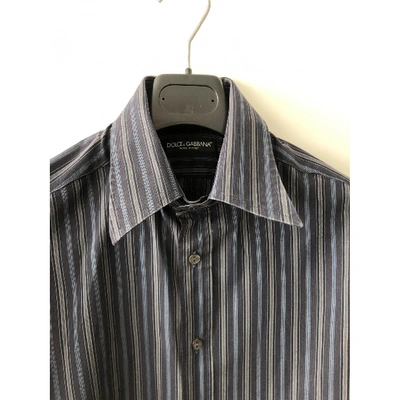 Pre-owned Dolce & Gabbana Shirt In Navy