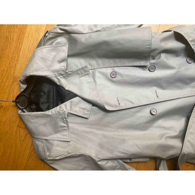 Pre-owned Dior Grey Cotton Coat