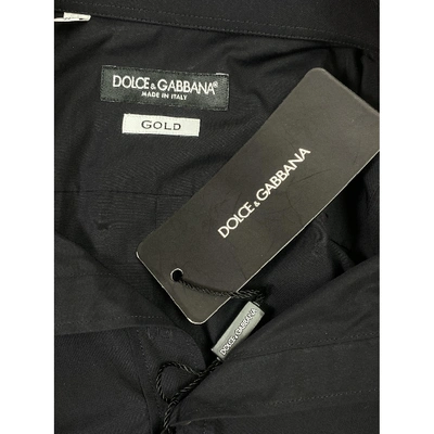 Pre-owned Dolce & Gabbana Shirt In Black