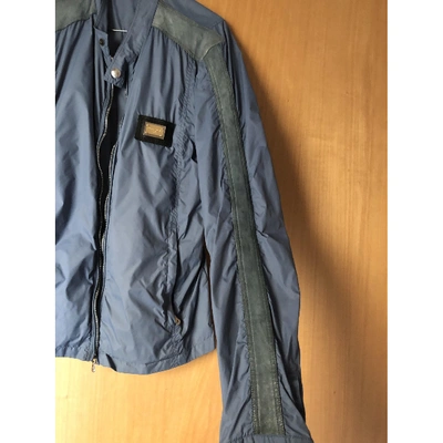 Pre-owned Dolce & Gabbana Blue Jacket
