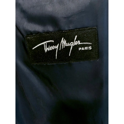 Pre-owned Mugler Black Wool Suits