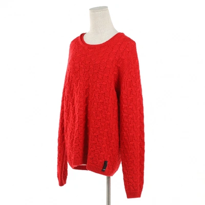 Pre-owned Fendi Red Cotton Knitwear & Sweatshirts