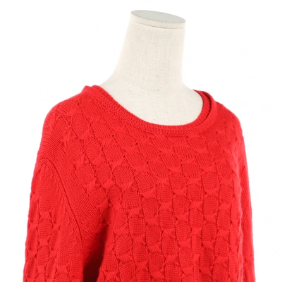 Pre-owned Fendi Red Cotton Knitwear & Sweatshirts