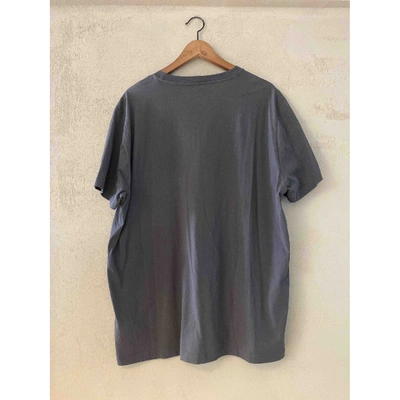 Pre-owned Christopher Kane Grey Cotton T-shirts