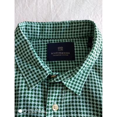 Pre-owned Scotch & Soda Green Cotton Shirts