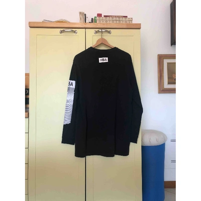 Pre-owned Hood By Air Sweatshirt In Black