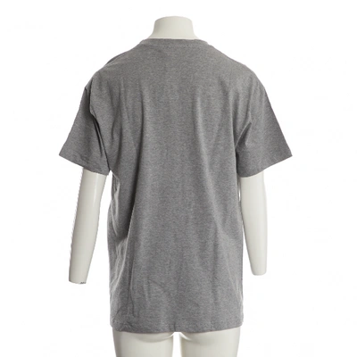 Pre-owned Mugler Grey Cotton T-shirt