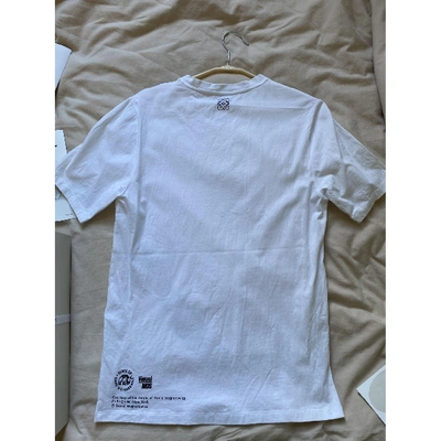 Pre-owned Loewe White Cotton T-shirts